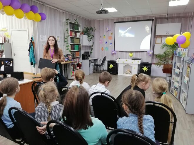 Ржевские школьники совершили "космическое путешествие" Ржевские школьники совершили "космическое путешествие"