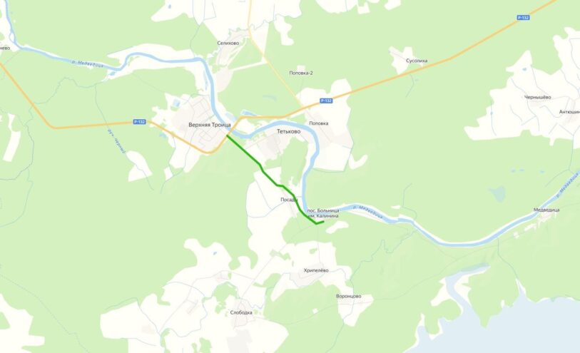 В Кашинском округе начались работы по ремонту межмуниципальной дороги