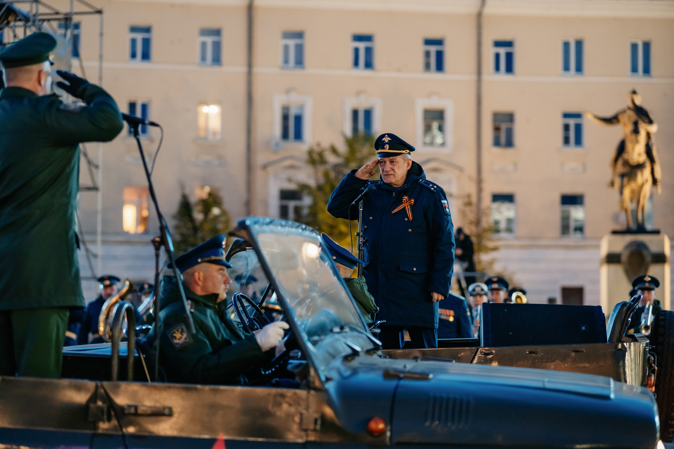 Вечером в Твери прошла генеральная репетиция парада Победы