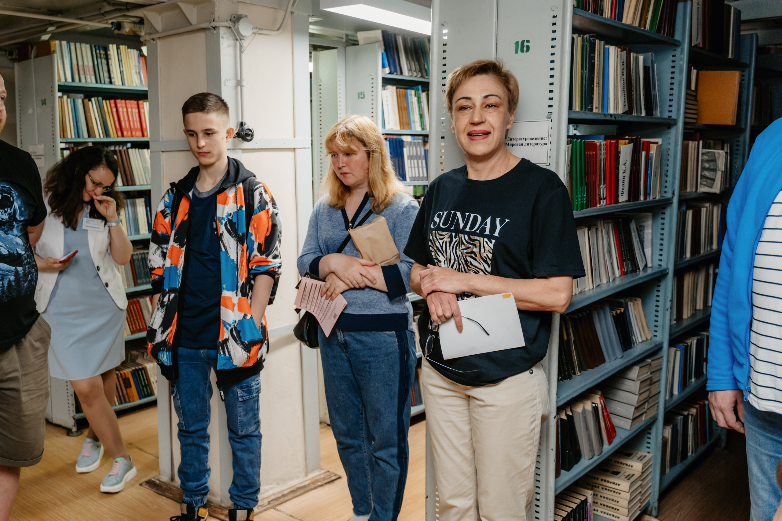 "Библионочь" в Горьковке: Читателей пригласили на мастер-классы и в книгохранилище