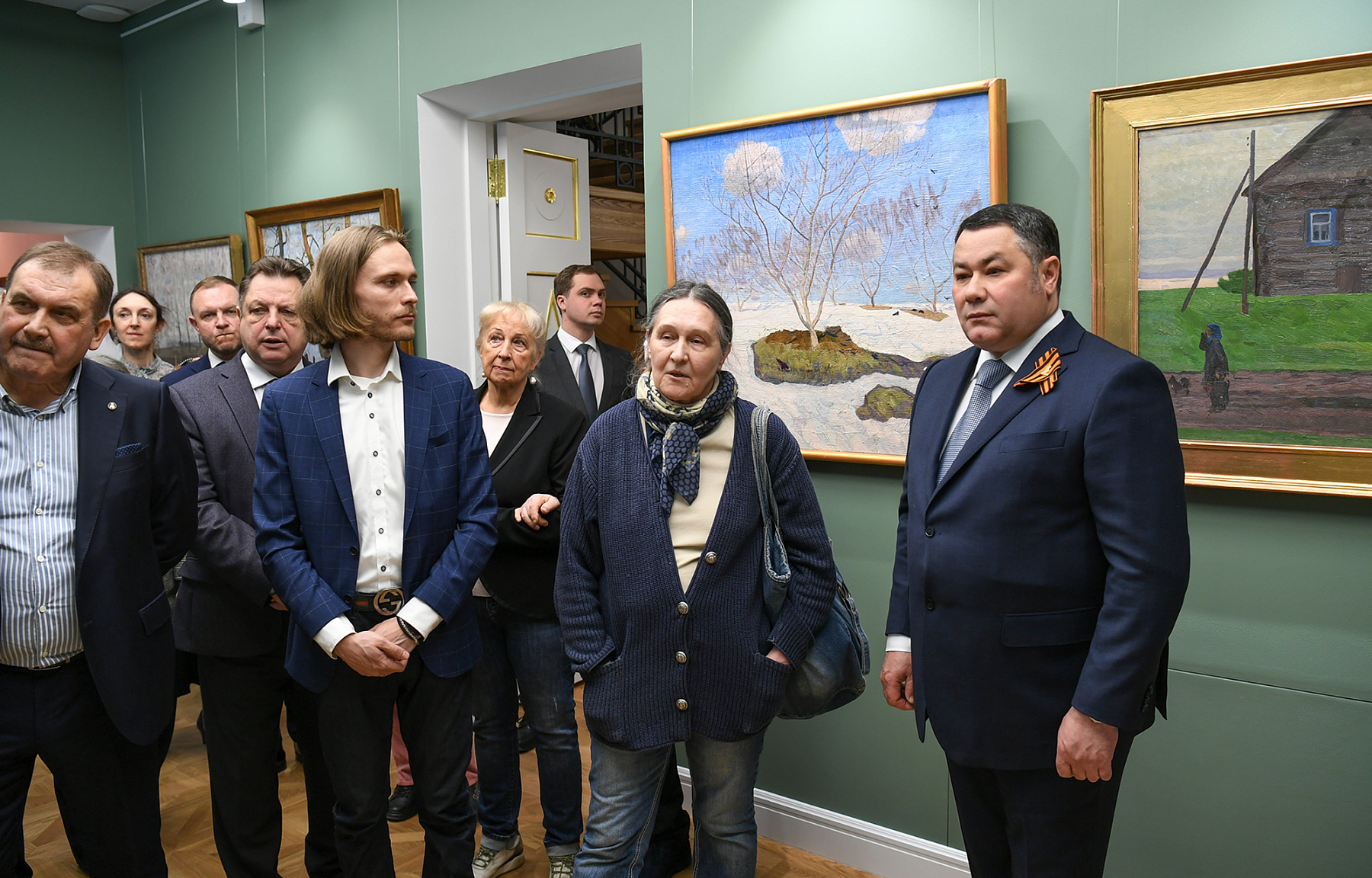 В Твери открылся музей живописи народного художника СССР Валентина Сидорова «На теплой земле»