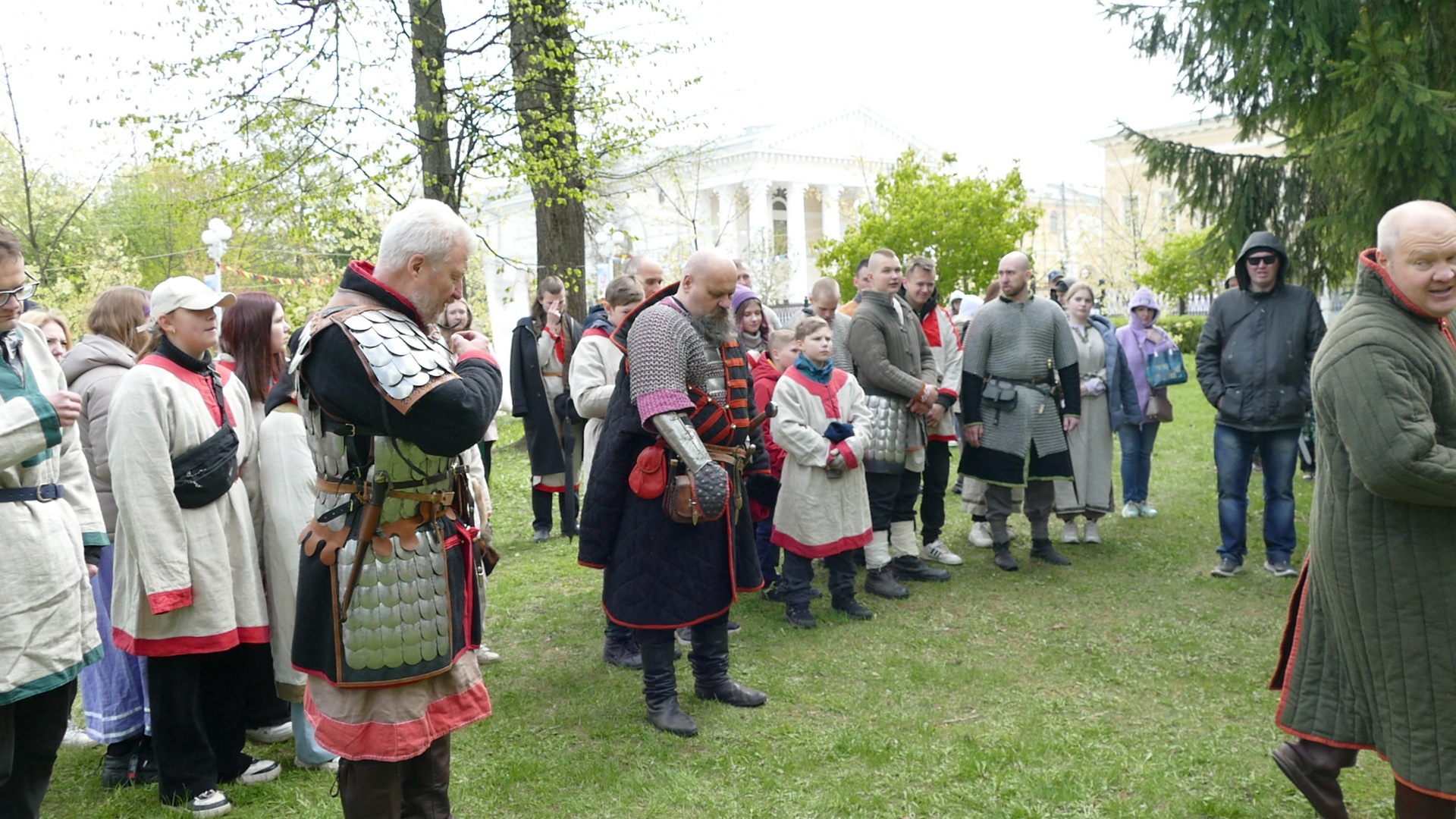 В Твери прошел молодежный фестиваль исторического моделирования «Копье святого Георгия»