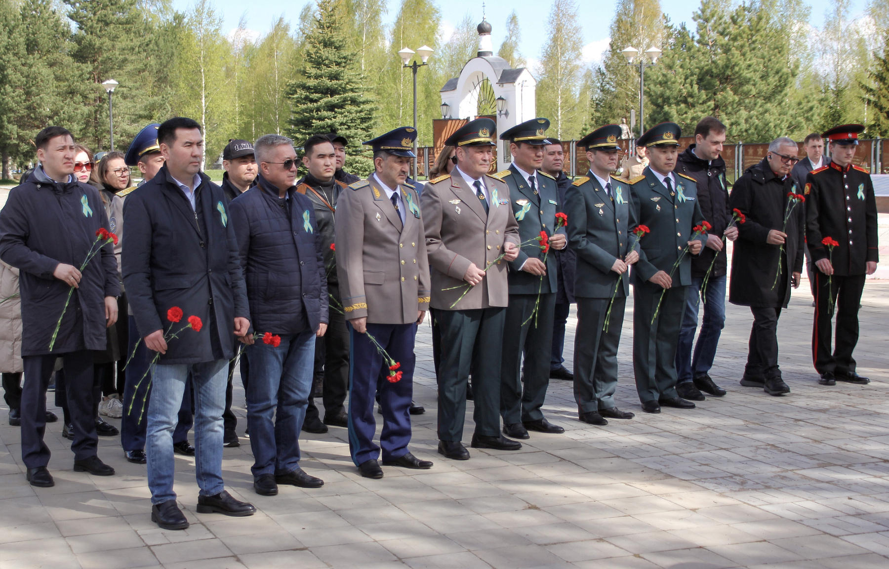 Представители Республики Казахстан в Тверской области почтили память воинов-земляков, павших на ржевской земле в годы Великой Отечественной войны