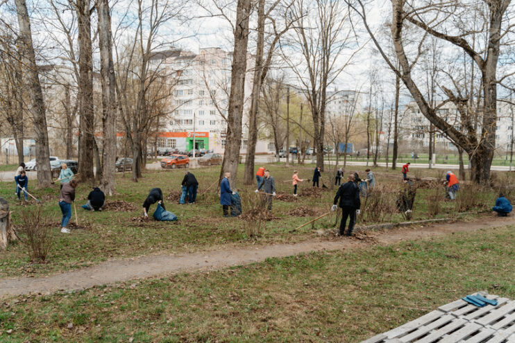 По всей Тверской области прошли субботники