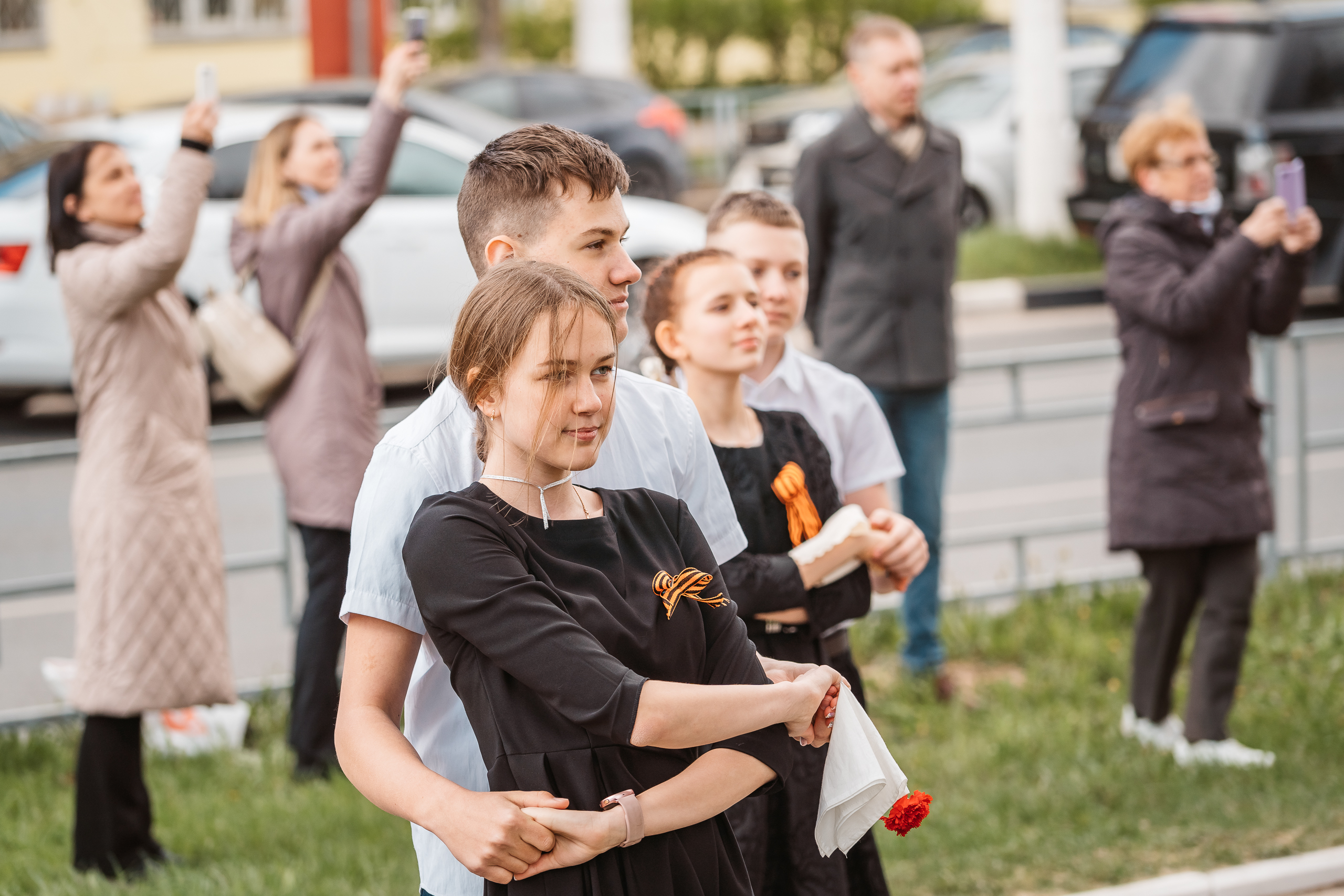 В тверской школе дети станцевали "Вальс Победы" В тверской школе дети станцевали "Вальс Победы"