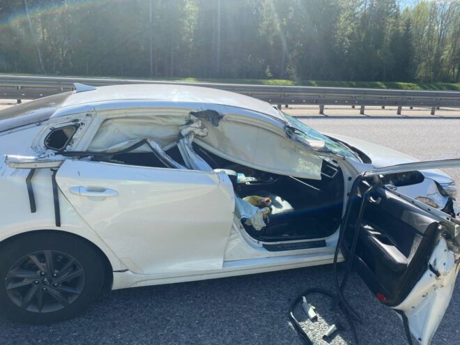 На М-11 в Тверской области в аварии погиб пассажир Kia Optima На М-11 в Тверской области в аварии погиб пассажир Kia Optima