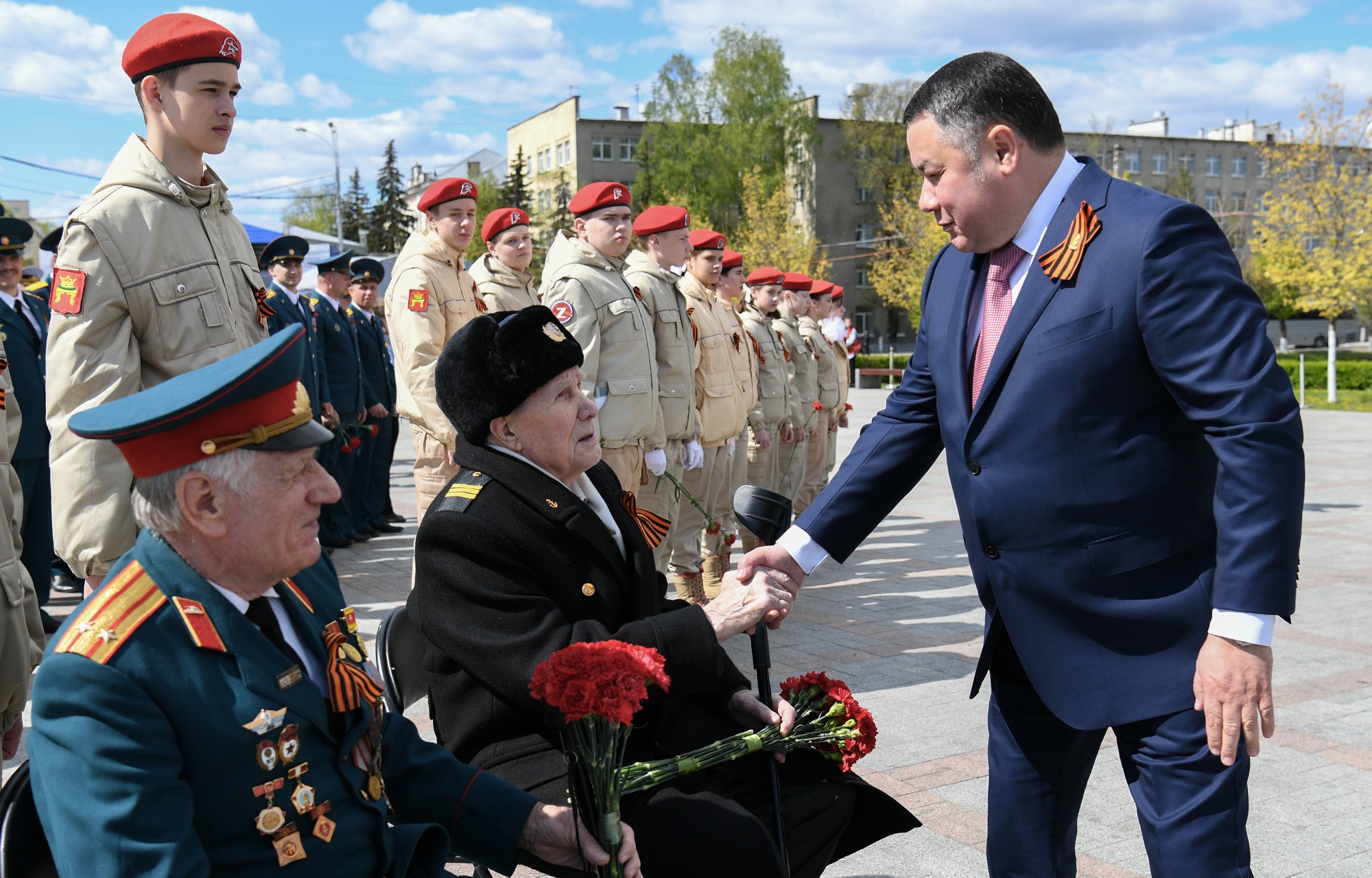 День всенародной гордости, памяти и славы: В Твери отмечают годовщину Великой Победы  День всенародной гордости, памяти и славы: В Твери отмечают годовщину Великой Победы