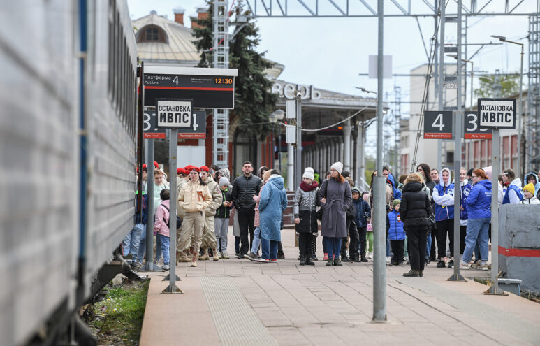 В Тверь приехал «Поезд Победы»