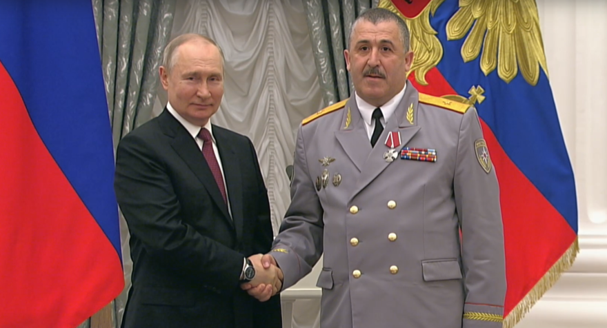 Начальник Главного управления МЧС региона Арсен Григорян награжден "Орденом мужества"