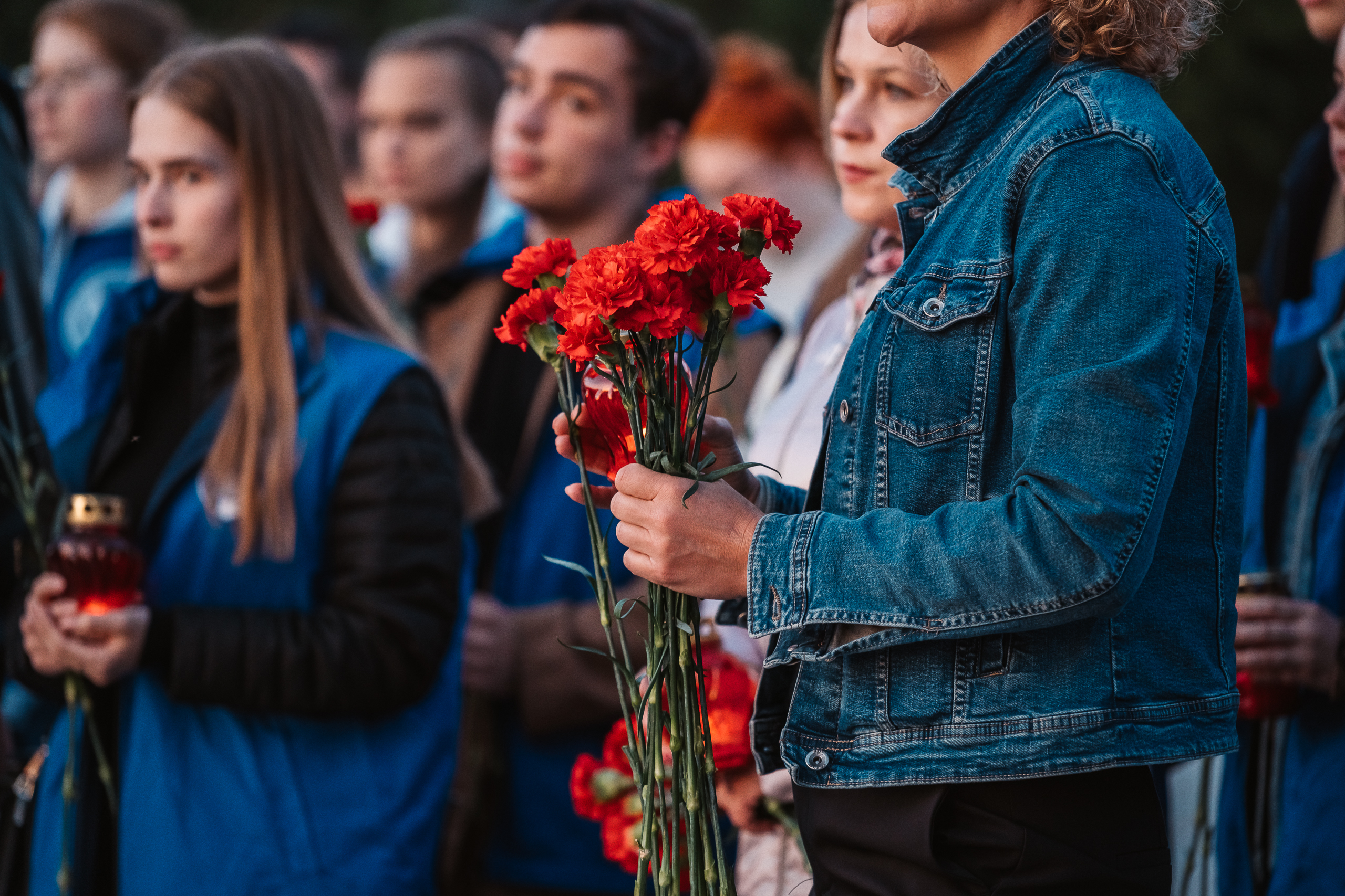 В День памяти и скорби Игорь Руденя принял участие в акции «Свеча памяти»