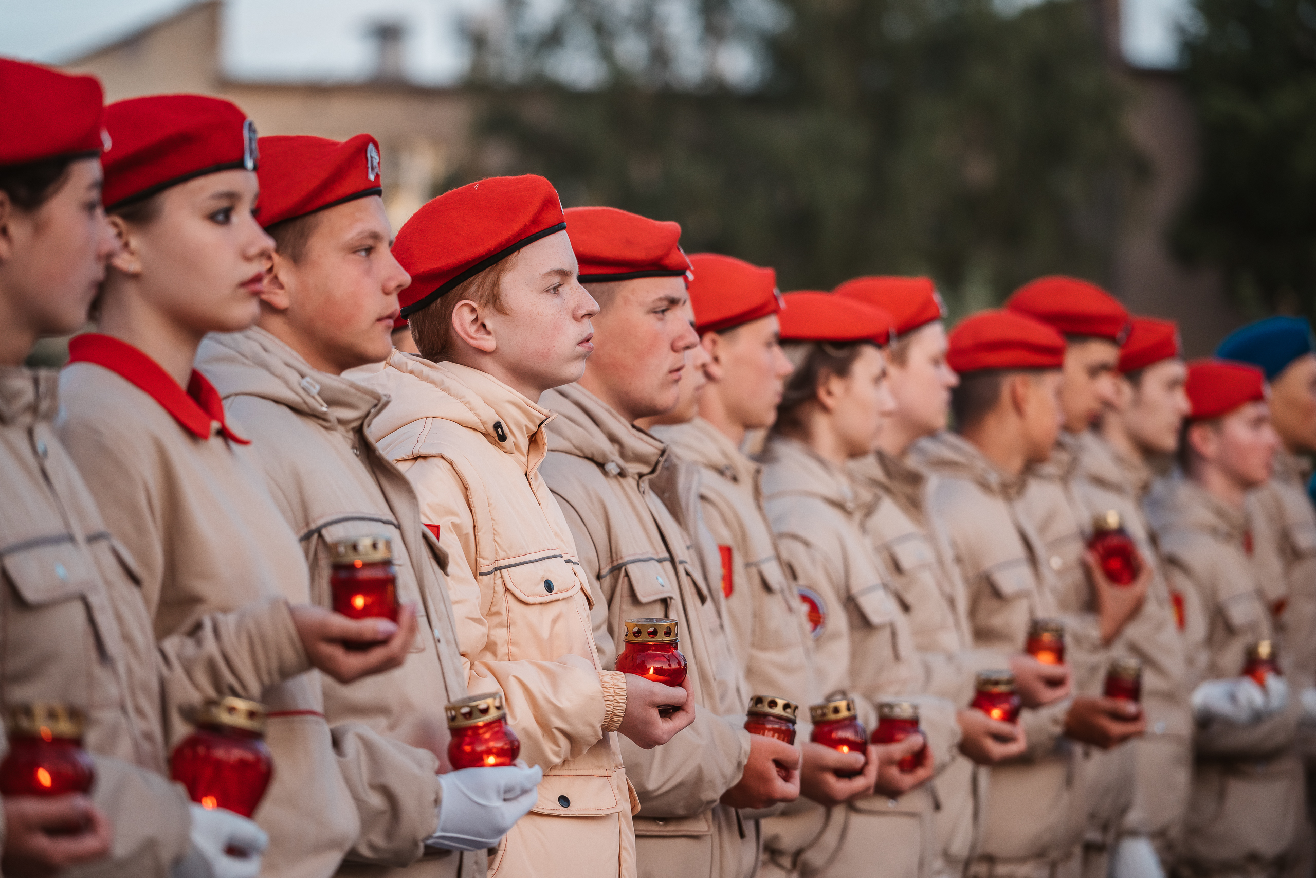 В День памяти и скорби Игорь Руденя принял участие в акции «Свеча памяти»