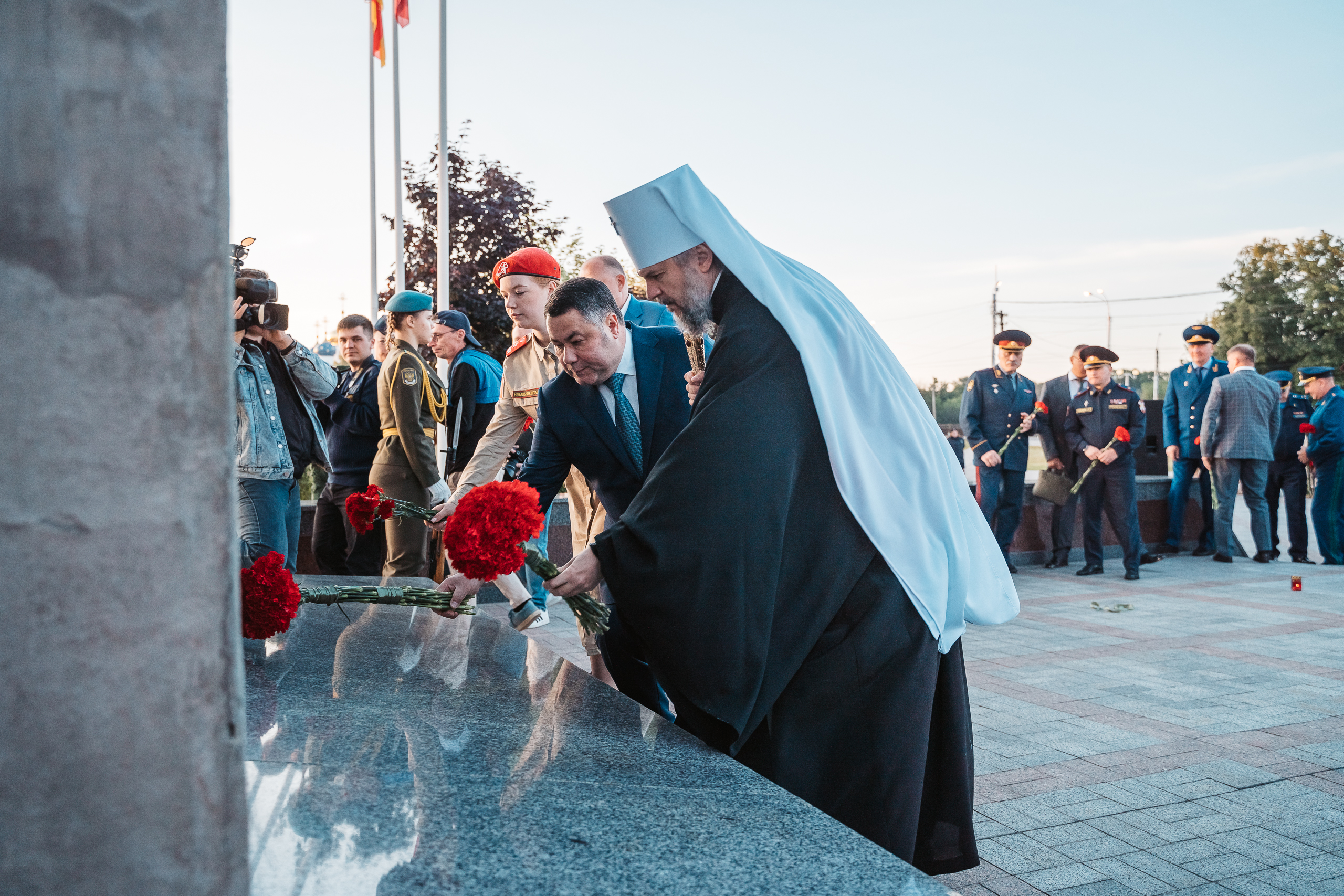 В День памяти и скорби Игорь Руденя принял участие в акции «Свеча памяти»