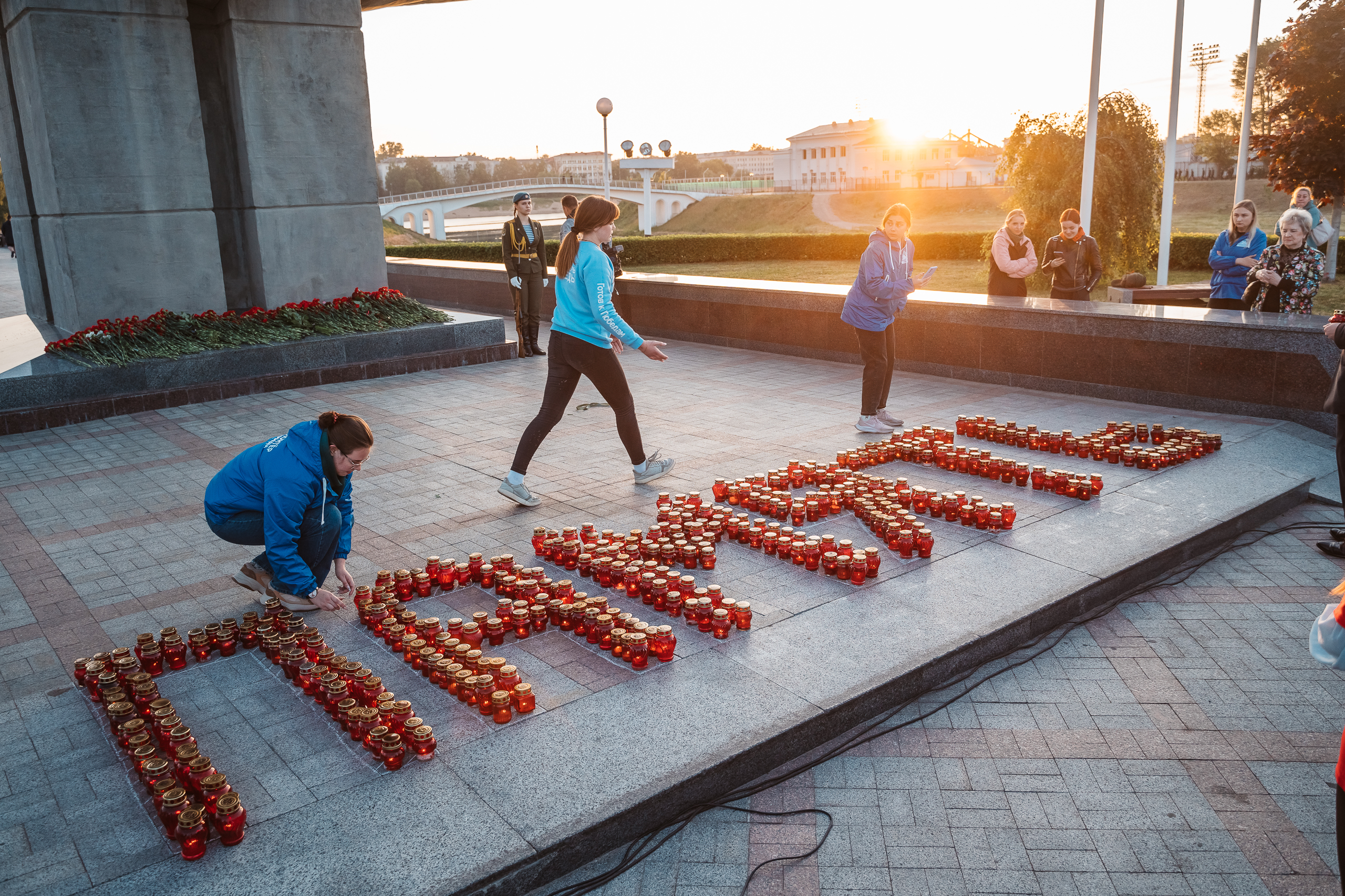 В День памяти и скорби Игорь Руденя принял участие в акции «Свеча памяти»