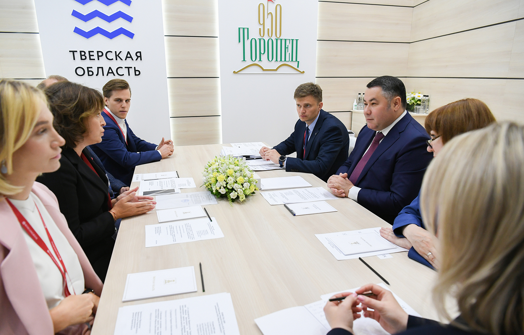 ПМЭФ-2023: Правительством Тверской области и ООО «Морозов Девелопмент» подписано соглашение о втором этапе ревитализации Морозовского городка МЭФ-2023: Правительством Тверской области и ООО «Морозов Девелопмент» подписано соглашение о втором этапе ревитализации Морозовского городка