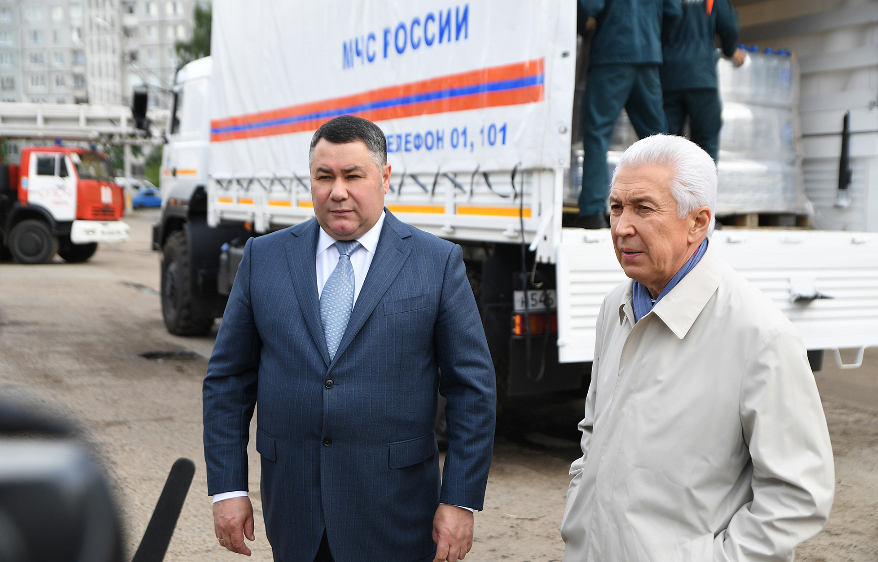 Тверская область направила очередную партию гуманитарного груза на Донбасс