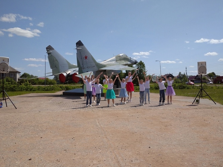 В Андреаполе Тверской области отметили День России