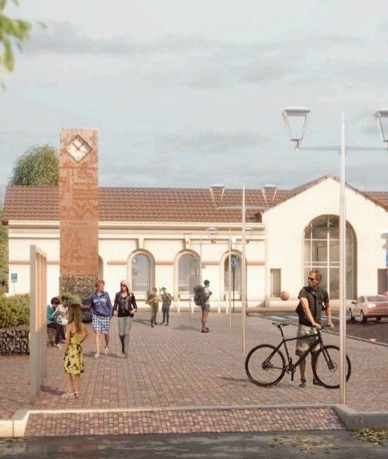 В Лихославле начались работы по проекту-победителю Всероссийского конкурса благоустройства