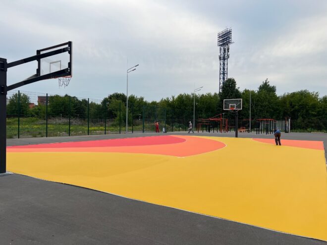 В Твери завершается подготовка к открытию современного Центра уличного баскетбола