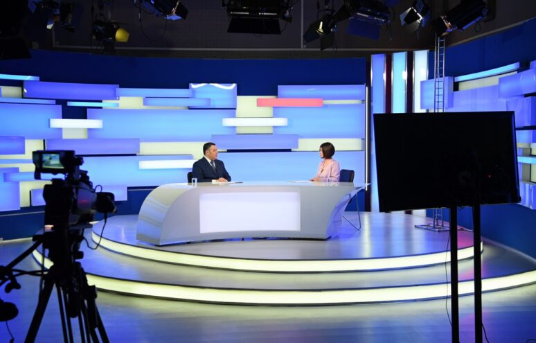 Игорь Руденя 8 июня ответит на актуальные вопросы в прямом эфире телеканала «Россия 24» Тверь