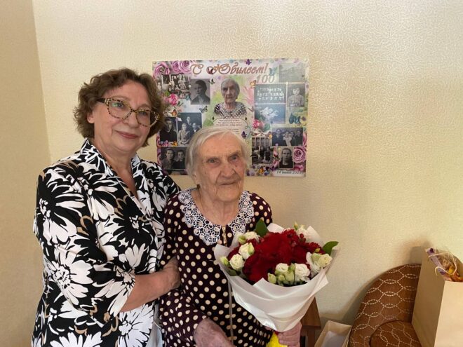 Ветерану Великой Отечественной войны Алевтине Николаевне Постновой исполнилось 100 лет