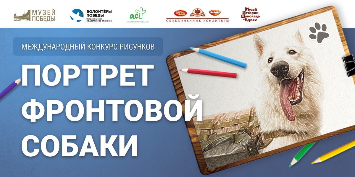 Юном жителям Тверской области предложили нарисовать портрет фронтовой собаки Юном жителям Тверской области предложили нарисовать портрет фронтовой собаки