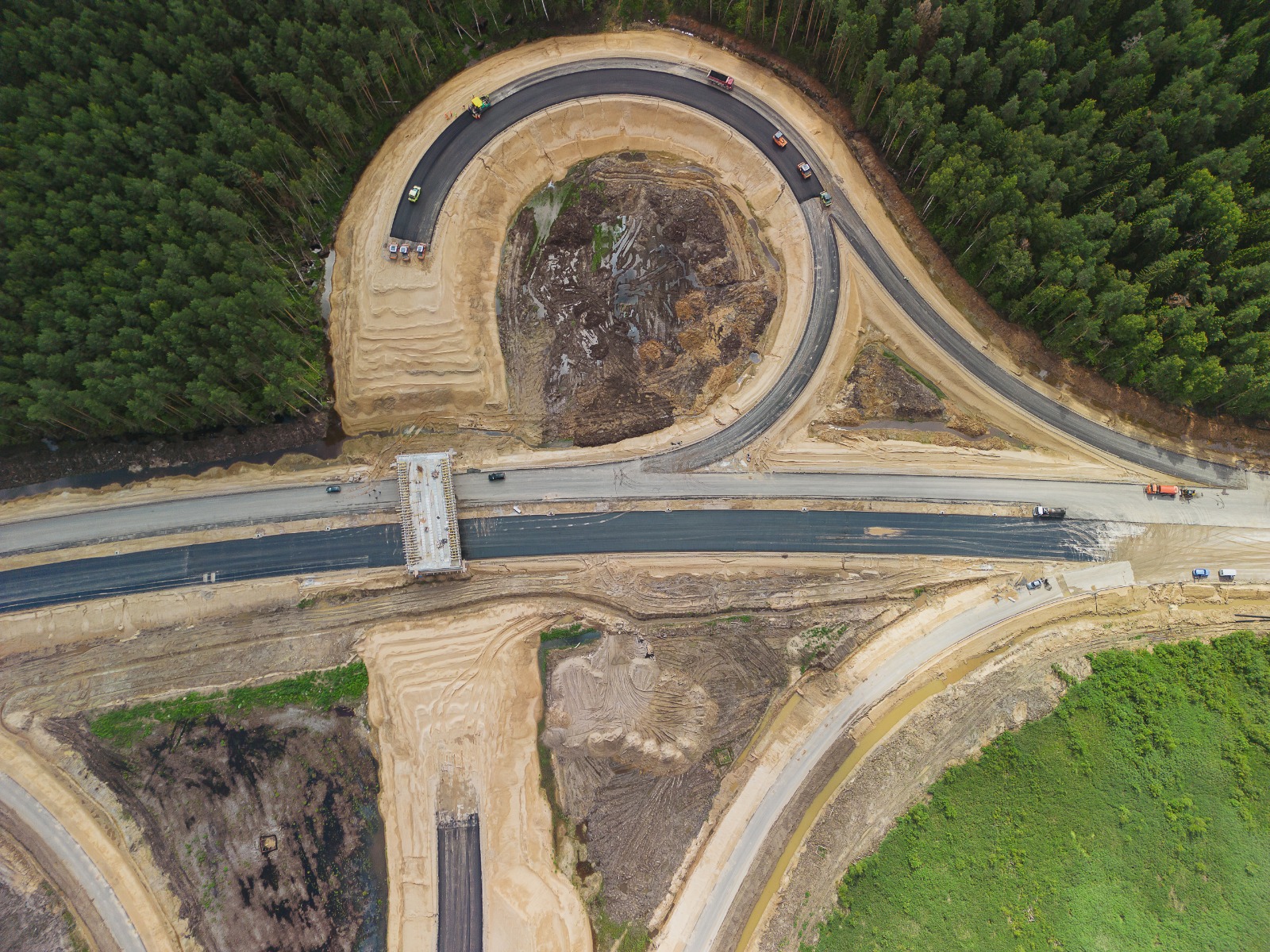 В конце 2023 года будет открыто движение по первому пусковому комплексу обхода Твери на М-11 «Нева»