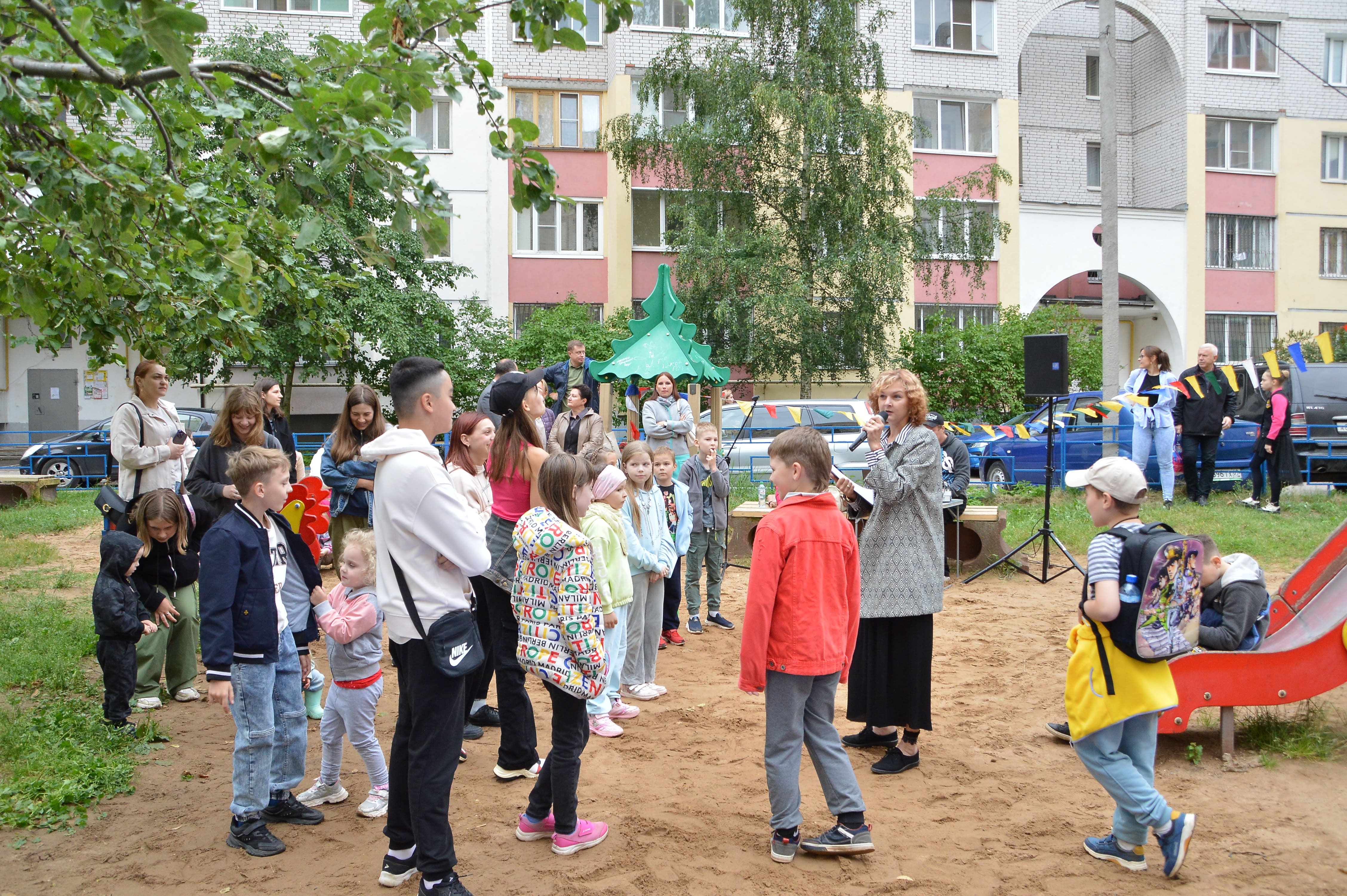 В Твери прошли праздники в новых благоустроенных дворах