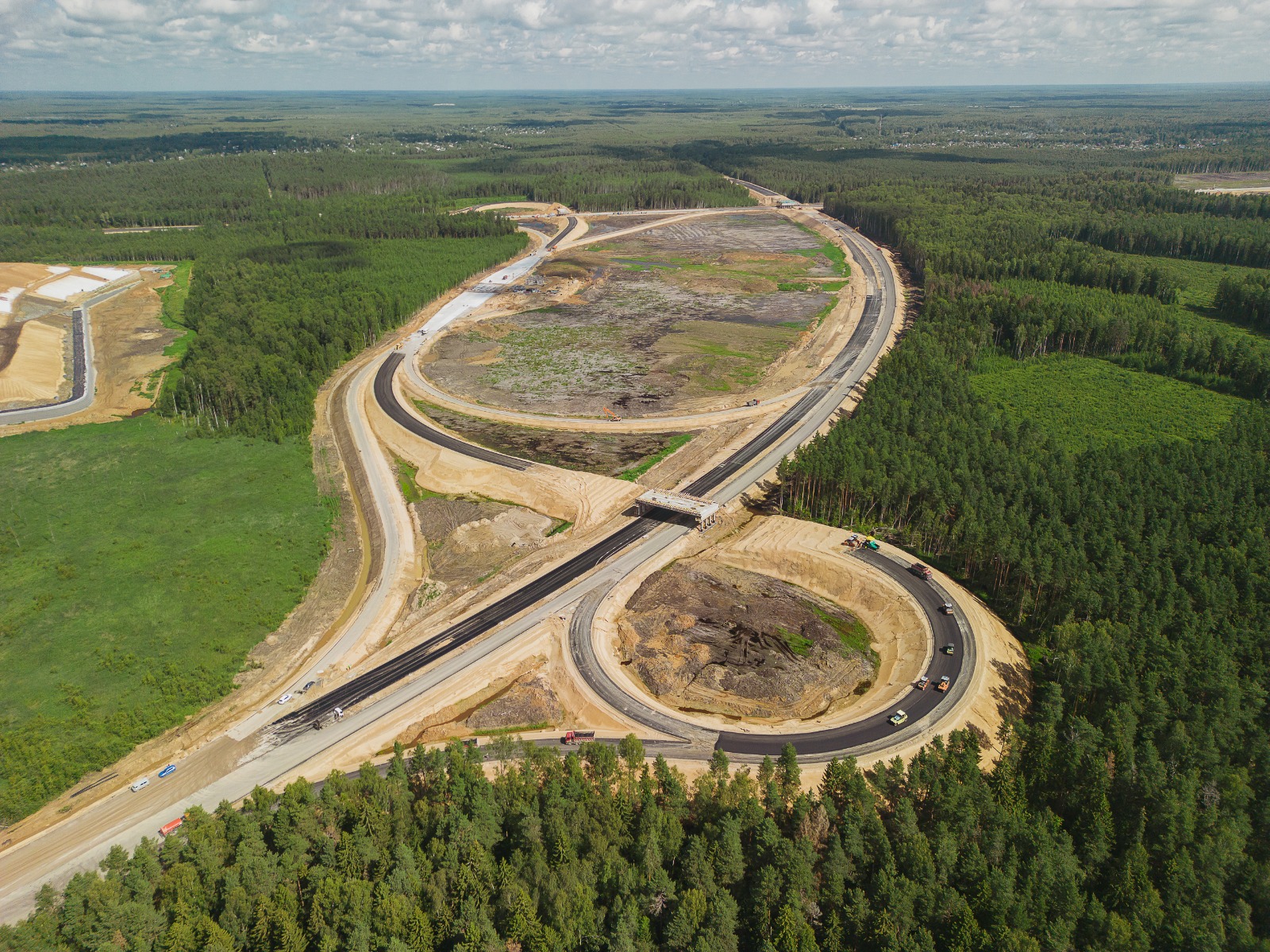 В конце 2023 года будет открыто движение по первому пусковому комплексу обхода Твери на М-11 «Нева»