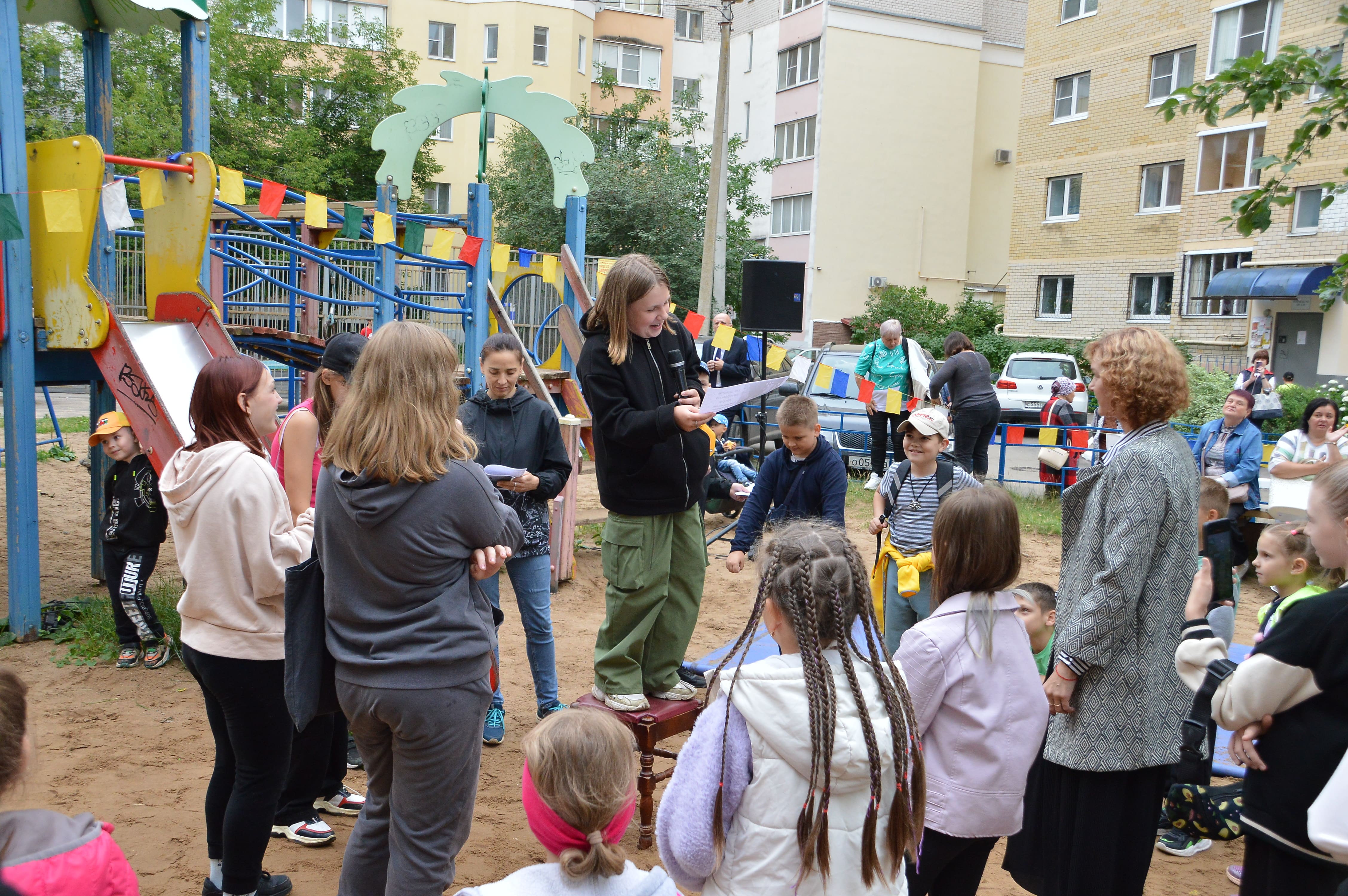 В Твери прошли праздники в новых благоустроенных дворах