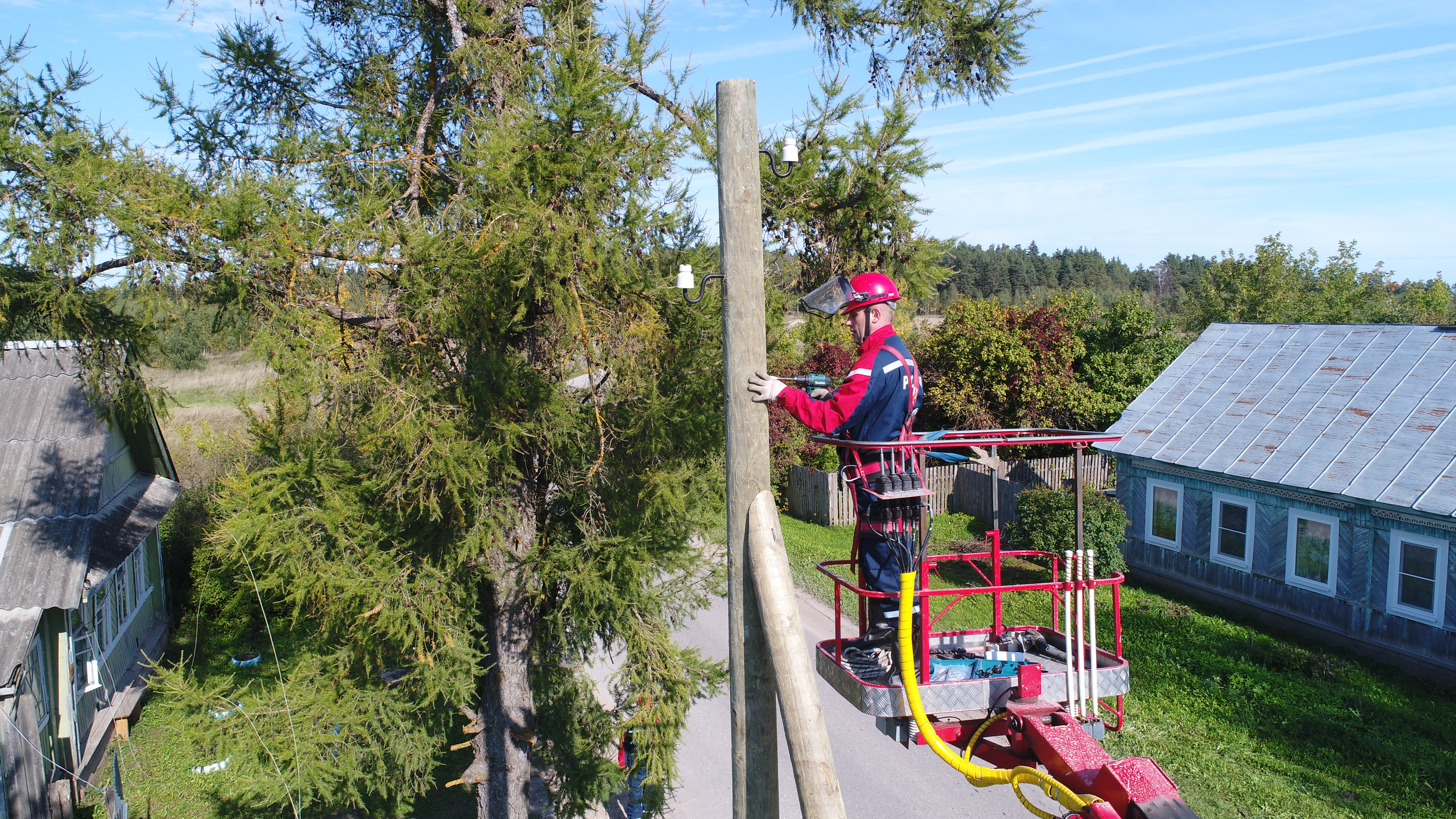 Тверьэнерго повышает надежность воздушных линий 6-10 кВ