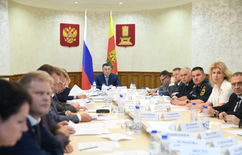 Игорь Руденя провел заседание Межведомственной комиссии при Правительстве Тверской области по земельным отношениям