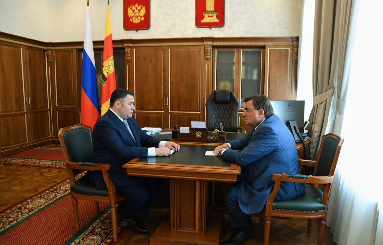 Игорь Руденя и Константин Чуйченко обсудили развитие в Тверской области системы оказания бесплатной юридической помощи населению Игорь Руденя и Константин Чуйченко обсудили развитие в Тверской области системы оказания бесплатной юридической помощи населению