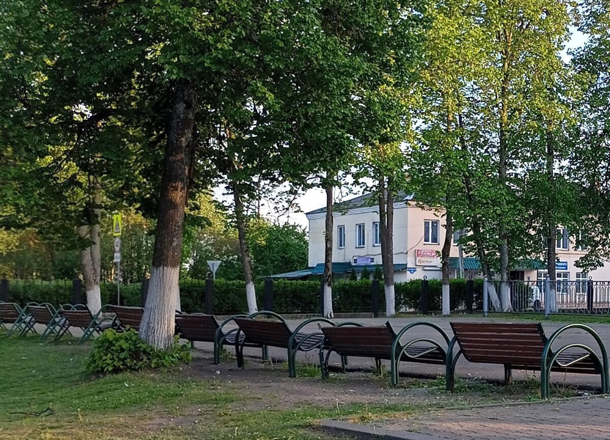 В Тверской области обновили городской сад в одном из городов В Тверской области обновили городской сад в одном из городов