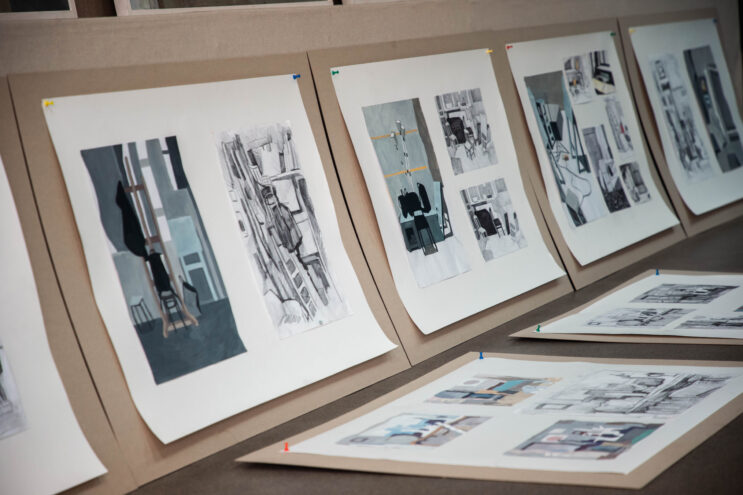 Как в Тверском художественном колледже имени Венецианова студенты сдают ВКР