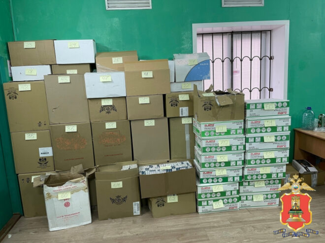 В Тверской области пресекли производство контрафактной табачной продукции