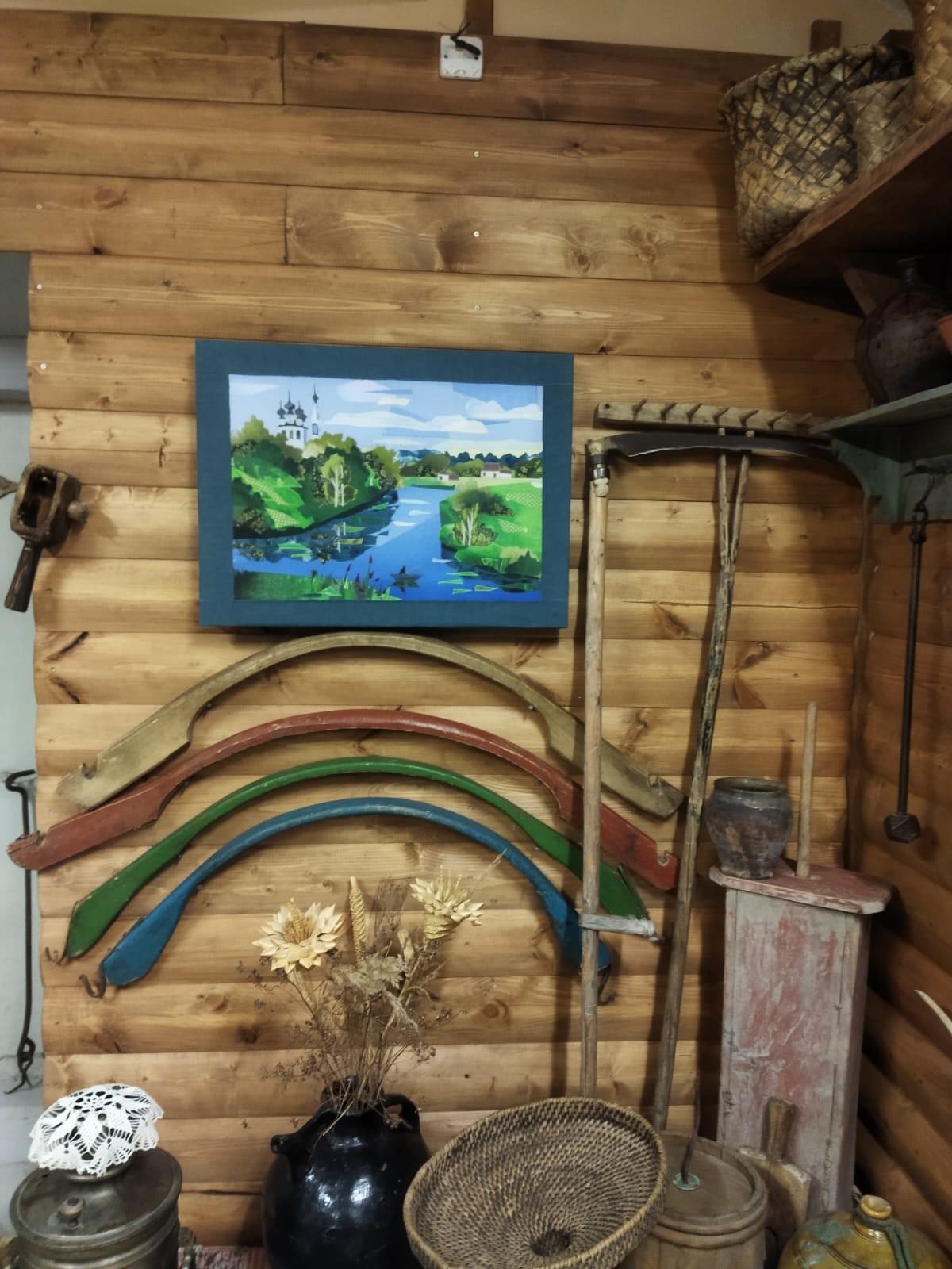 В Музее гвоздарей в Михайловском открылась необычная выставка