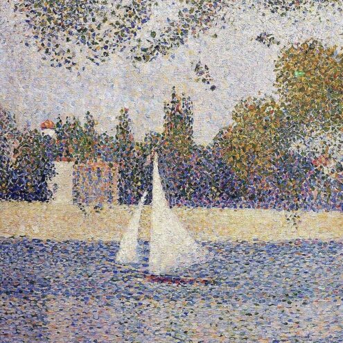 Жителей Твери приглашают нарисовать картину в технике пуантилизм