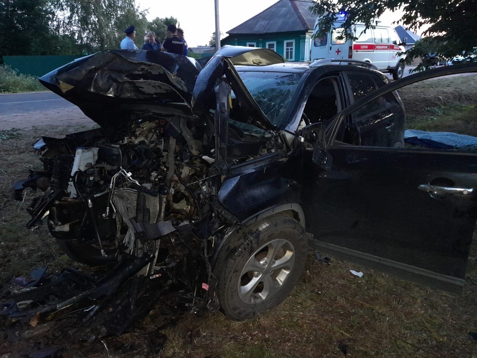 Два человека погибли в ночном ДТП в Торопце Два человека погибли в ночном ДТП в Торопце