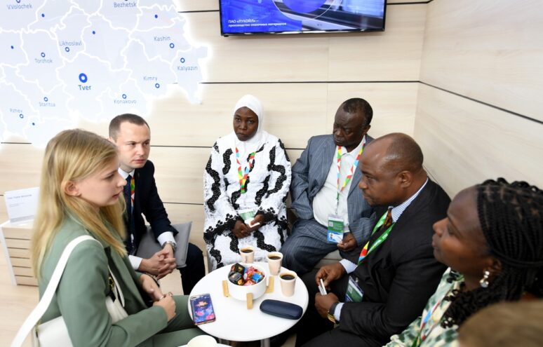 Делегация Тверской области принимает участие в Саммите Россия-Африка в Санкт-Петербурге