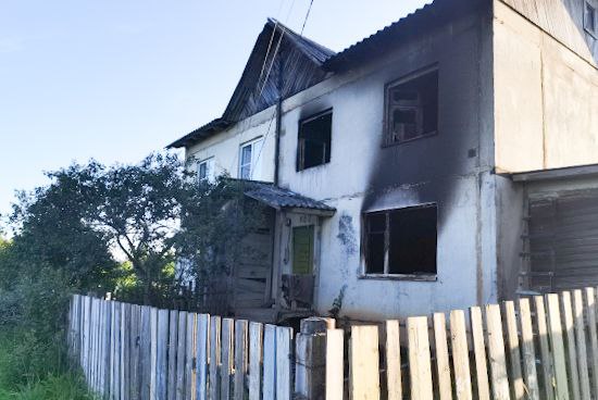 В пожаре в Тверской области погиб мужчина