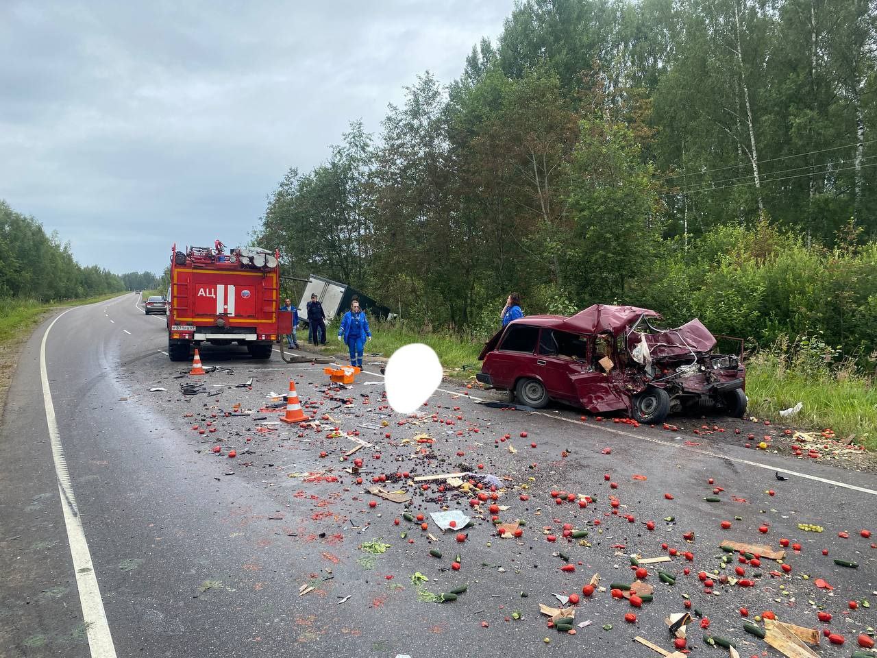 В аварии в Тверской области погиб водитель одного из автомобилей В аварии в Тверской области погиб водитель одного из автомобилей