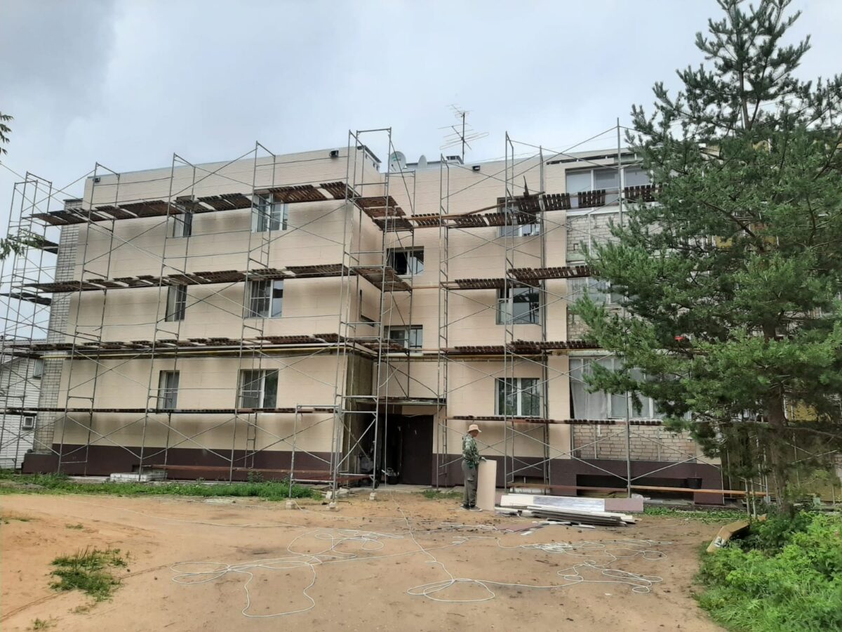 В жилых домах Тверской области проводят капитальный ремонт В жилых домах Тверской области проводят капитальный ремонт