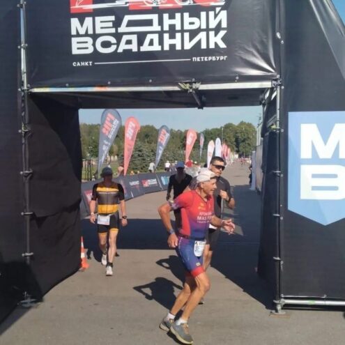 Легкоатлет из Конаково занял первое место в возрастной категории соревнований в Санкт-Петербурге