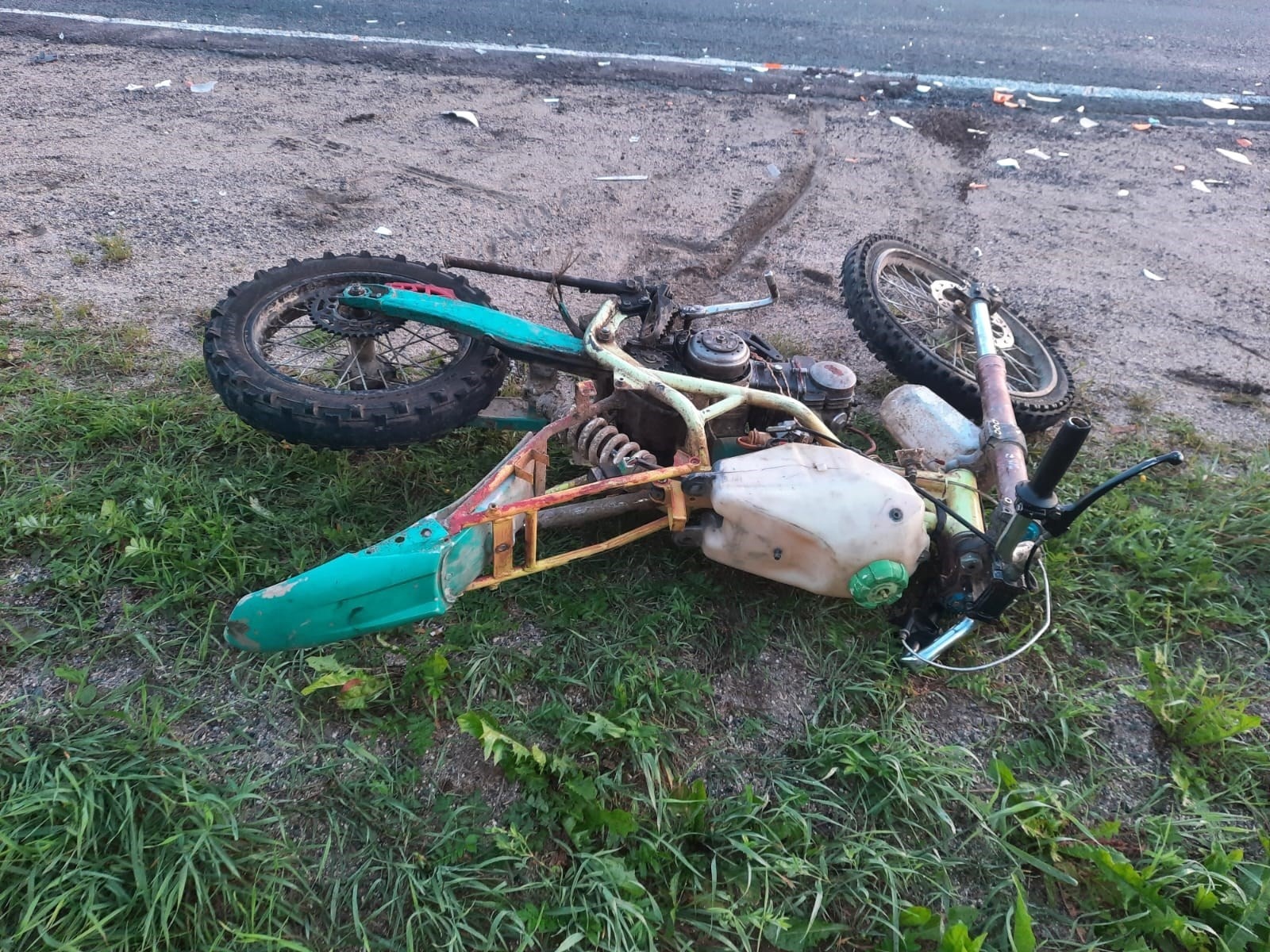 В аварии в Ржевском районе мотоциклист получил травмы В аварии в Ржевском районе мотоциклист получил травмы