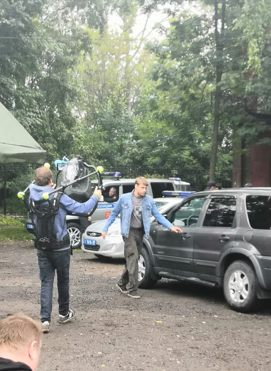 Тверской колледж Коняева превратился в полицейский участок для фильма "Овчарка"