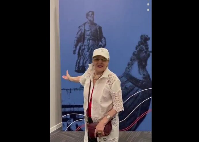 Известный режиссер Светлана Дружинина посетила мультимедийный парк "Россия - Моя история" в Твери