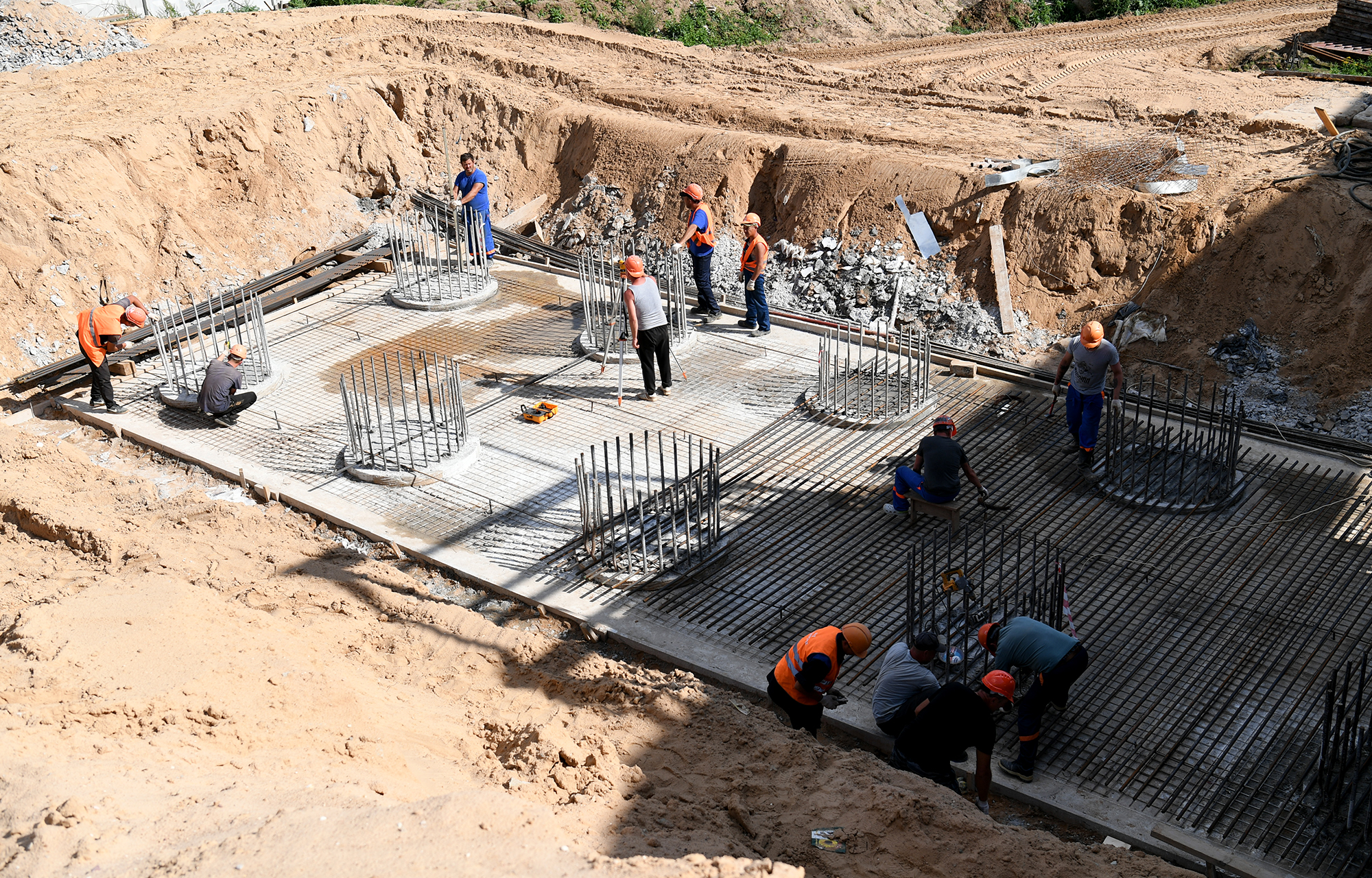 Игорь Руденя и Владимир Васильев проинспектировали строительство Западного моста в Твери