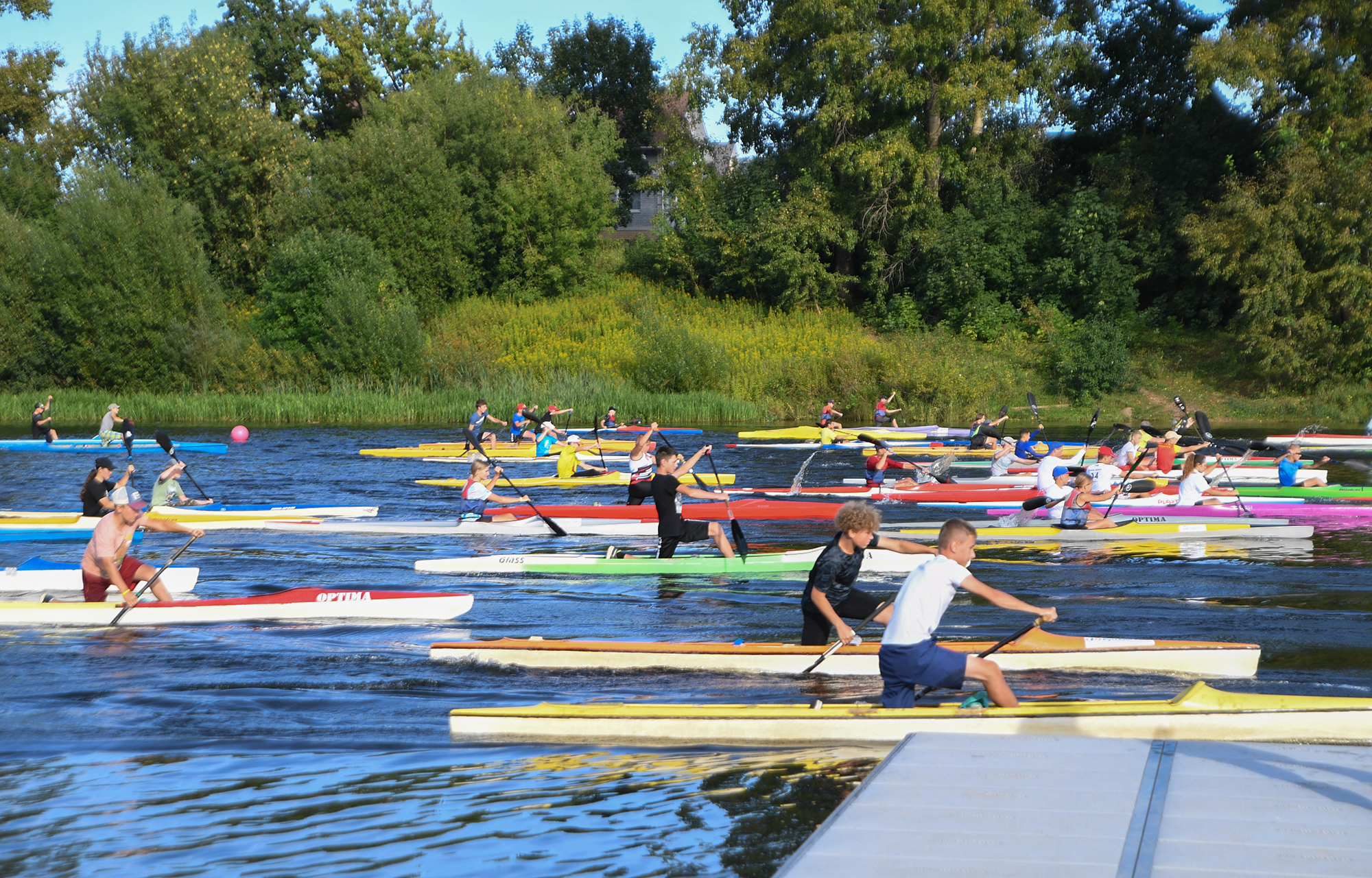В Твери состоялось торжественное открытие гребной базы на Тверце В Твери состоялось торжественное открытие гребной базы на Тверце