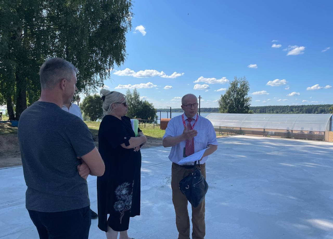 В Конаково на набережной появится современная баскетбольная площадка