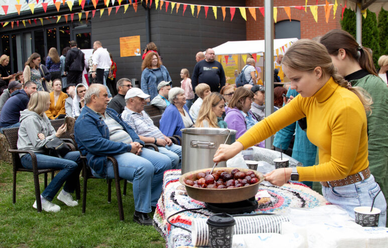 В Торжке проходит гастрономический фестиваль «Хлебный спас»
